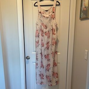 Floral Pink Jumpsuit